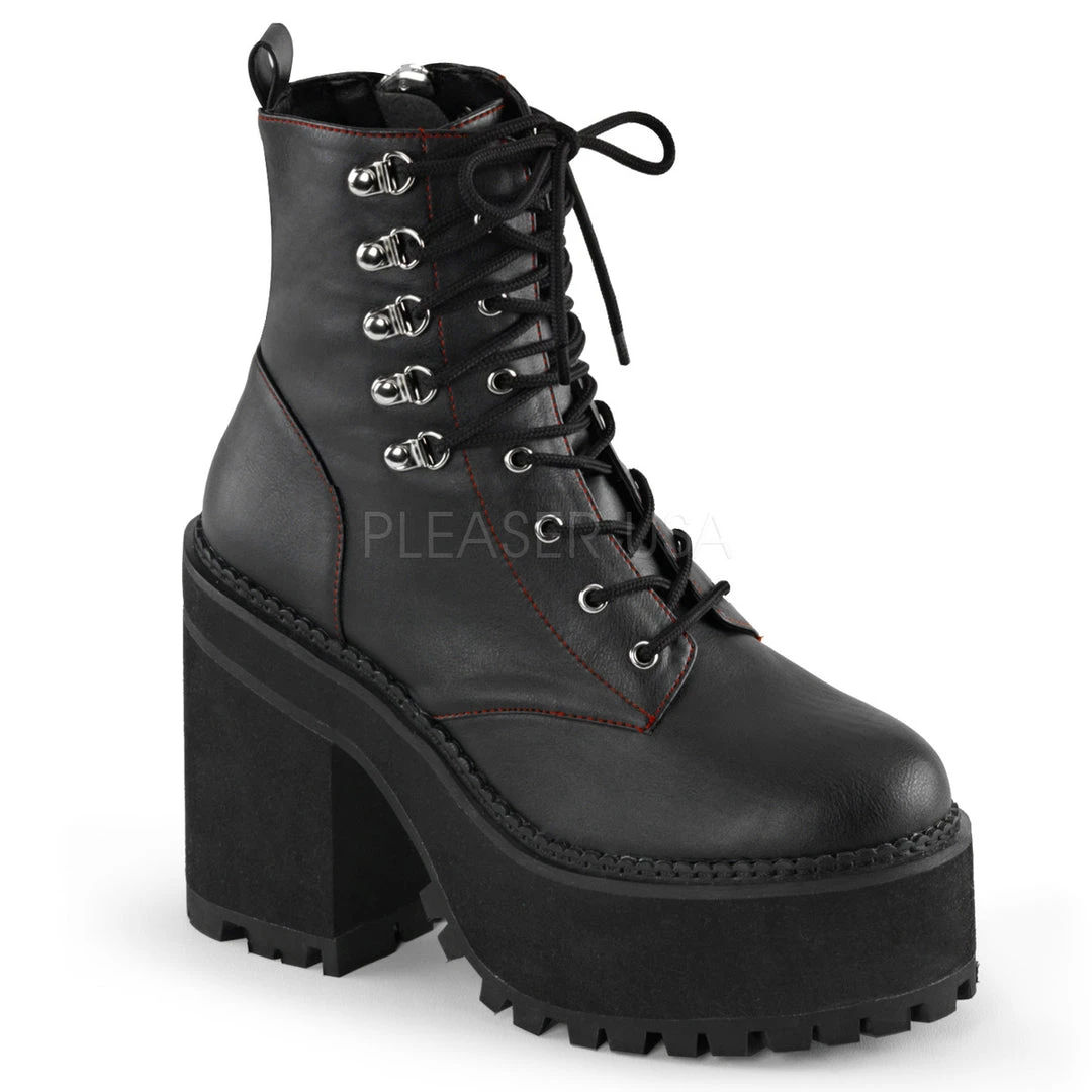 Demonia ASSAULT-100 Boots Gothic Boots 8 Demonia ASSAULT-100 Boots Gothic Boots