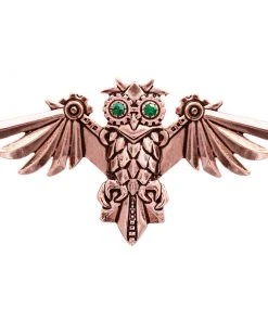 Steampunk Jewellery Steampunk Engineerium Aviamore Owl Brooch