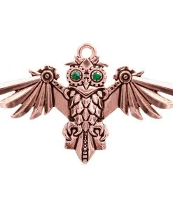 Steampunk Engineerium Aviamore Owl Pendant Steampunk Jewellery