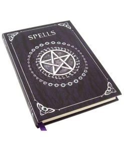 Nemesis Now Embossed Pentagram Spell Book Journal