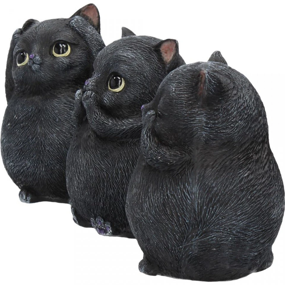Nemesis Now All Homeware Three Wise Fat Cats 6 Nemesis Now All Homeware Three Wise Fat Cats