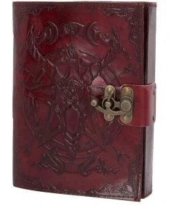 Nemesis Now Baphomet Leather Journal