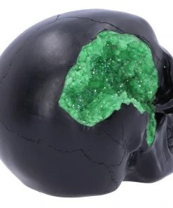 Nemesis Now Geode Skull Green