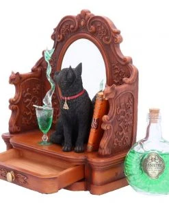Nemesis Now Lisa Parker Absinthe Cat Diorama All Homeware