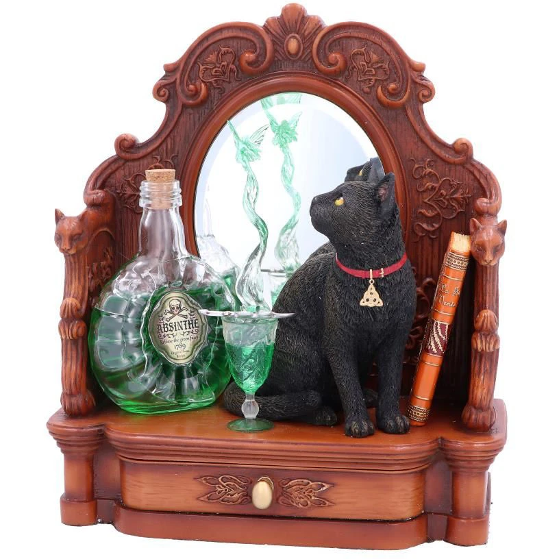 Nemesis Now Lisa Parker Absinthe Cat Diorama All Homeware 11 Nemesis Now Lisa Parker Absinthe Cat Diorama All Homeware