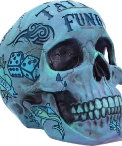 Nemesis Now All Homeware Tattoo Fund Skull Blue 15 Nemesis Now All Homeware Tattoo Fund Skull Blue