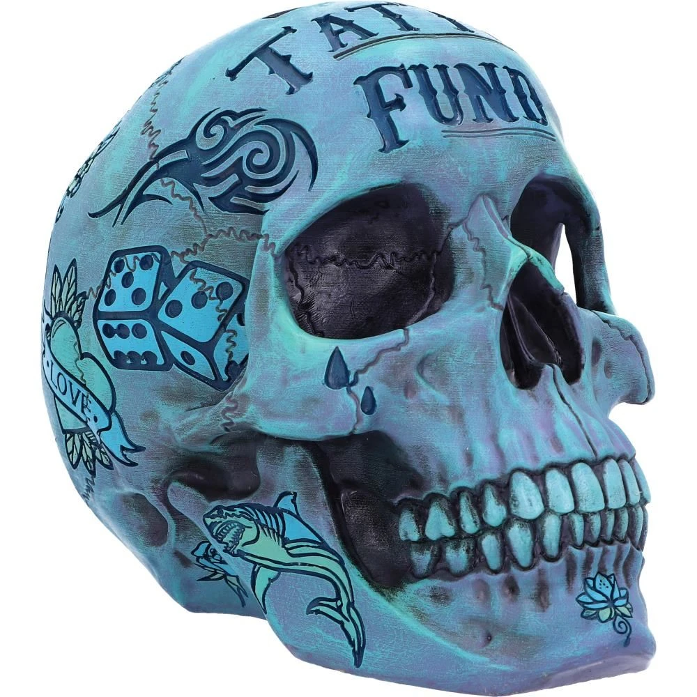 Nemesis Now All Homeware Tattoo Fund Skull Blue 7 Nemesis Now All Homeware Tattoo Fund Skull Blue