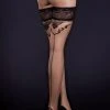 Stockings And Holdups Ballerina 557 Hold Ups Black/Skin