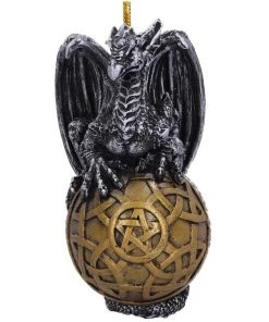 Nemesis Now All Homeware Dragon Christmas Baubles Set Of 4
