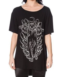 All Ladies Clothing Banned Catcerberus Top