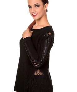 Banned Addicted Sweater All Ladies Clothing