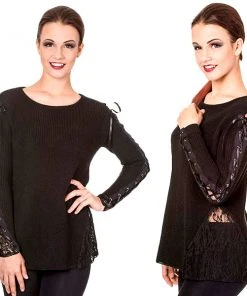 Banned Addicted Sweater All Ladies Clothing