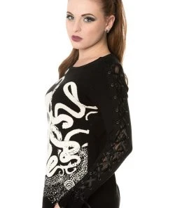 All Ladies Clothing Banned Afterlife Begins Octopus Jumper