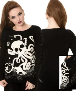 All Ladies Clothing Banned Afterlife Begins Octopus Jumper