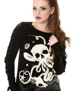 All Ladies Clothing Banned Afterlife Begins Octopus Jumper