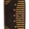 Banned Brown Striped Steampunk Wallet All Steampunk Accessories