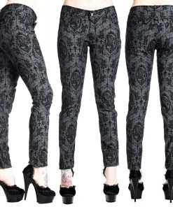 Banned Cross Cameo Grey Trousers