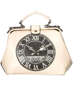 Banned Dara Bag White All Steampunk Accessories