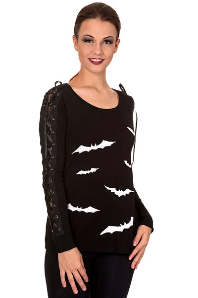 All Ladies Clothing Banned Friction Jumper Black White 6 All Ladies Clothing Banned Friction Jumper Black White