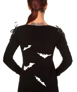 All Ladies Clothing Banned Friction Jumper Black White 8 All Ladies Clothing Banned Friction Jumper Black White