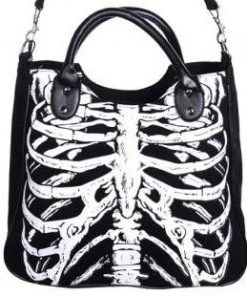 Banned Glow In The Dark Ribcage Bag