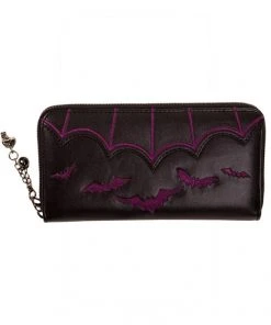 Banned Purple Bats Embroidery Purse 8 Banned Purple Bats Embroidery Purse