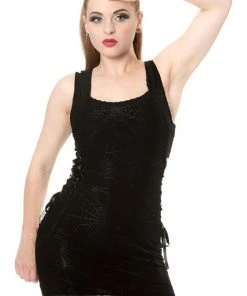 Banned Gone Without A Trace Dress Ladies Gothic Clothing