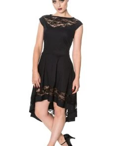 Ladies Gothic Clothing Banned Hidden Valley Dress