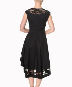 Ladies Gothic Clothing Banned Hidden Valley Dress