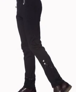 Mens Gothic Clothing Banned Military Trousers