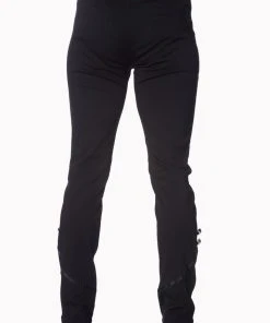 Mens Gothic Clothing Banned Military Trousers