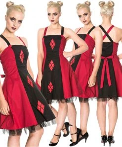 All Ladies Clothing Banned Harlequin Juno Dress