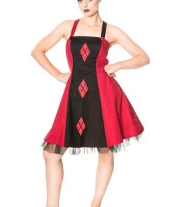 All Ladies Clothing Banned Harlequin Juno Dress