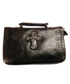 Banned Gothic Cross Handbag