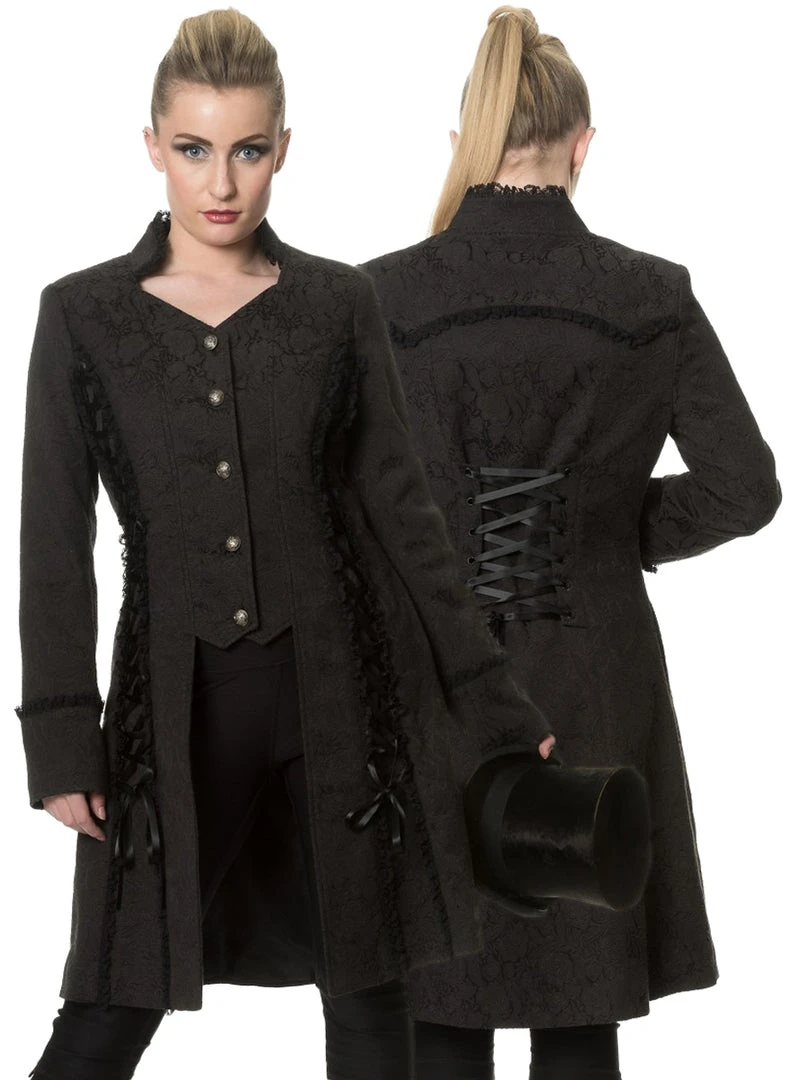 Ladies Steampunk Clothing Banned Power Becomes Her Jacket 12 Ladies Steampunk Clothing Banned Power Becomes Her Jacket