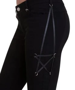 Banned Pentagram Pants All Ladies Clothing