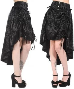 Banned Long Black Skirt