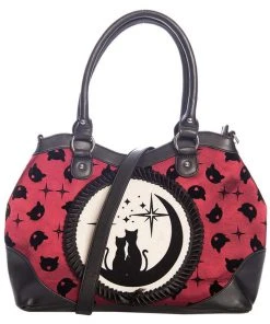 Banned Lunar Sisters Bag Burgundy