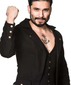 Banned Mens Zone Out Jacket Mens Gothic Clothing