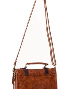 Banned Mini Steampunk Satchel Tan All Steampunk Accessories