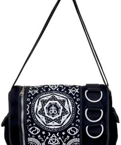 Banned Pentagram Messenger Bag