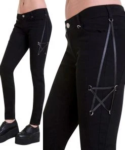 Banned Pentagram Pants All Ladies Clothing