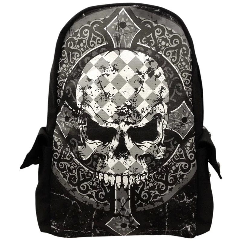 Banned Skull Cross Backpack 4 Banned Skull Cross Backpack