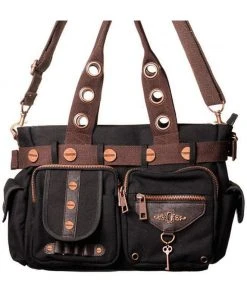 All Steampunk Accessories Banned Steampunk Shoulder Bag
