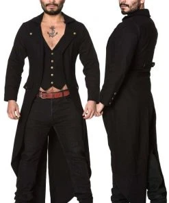 Banned Mens Zone Out Jacket Mens Gothic Clothing