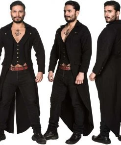 Banned Mens Zone Out Jacket Mens Gothic Clothing