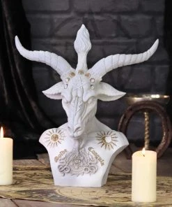 Nemesis Now Baphomet Bust White