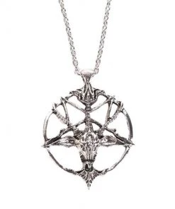 Gothic And Steampunk Jewellery Baphomet Gothic Necklace