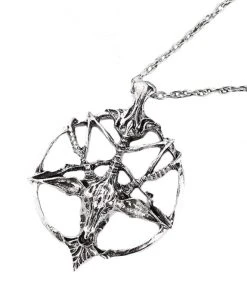 Gothic And Steampunk Jewellery Baphomet Gothic Necklace