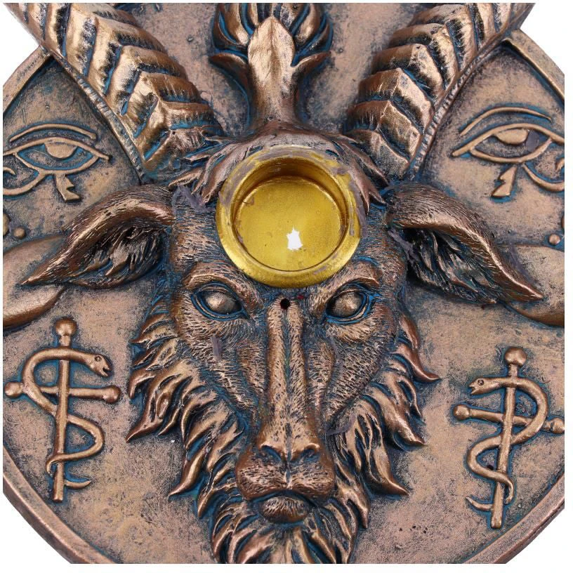 Nemesis Now Baphomet's Prayer Incense And Candle Holder All Homeware 6 Nemesis Now Baphomet's Prayer Incense And Candle Holder All Homeware